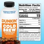 Dunkin' Cold Brew Coffee Concentrate, 31 Oz