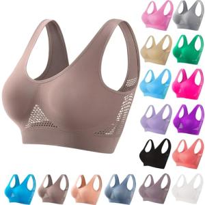 Plus Size Wireless Cooling Lift Sports Bra