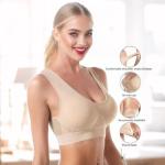 Plus Size Wireless Cooling Lift Sports Bra
