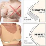 Plus Size Wireless Cooling Lift Sports Bra