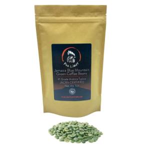 Jamaican Blue Mountain Green Coffee Beans - 1lb