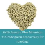 Jamaican Blue Mountain Green Coffee Beans - 1lb