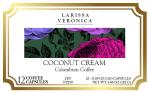 Coconut Cream Colombian Coffee K-Cup Pods - 12 Count