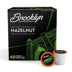 Brooklyn Beans Hazelnut Coffee Pods for Keurig, 40 Count