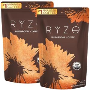 RYZE Mushroom Coffee Starter Kit with MCT Oil