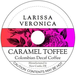 Caramel Toffee Decaf Coffee K-Cup Pods - 2 Pack