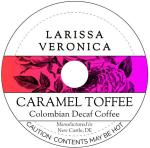 Caramel Toffee Decaf Coffee K-Cup Pods - 2 Pack