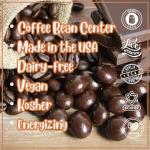 Dark Chocolate Espresso Beans - Gourmet Snack 1lb