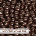 Dark Chocolate Espresso Beans - Gourmet Snack 1lb