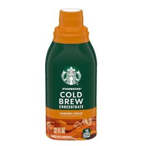 Starbucks Caramel Dolce Cold Brew Coffee Concentrate