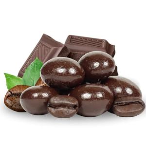 Dark Chocolate Espresso Beans - 2 Lbs Bulk