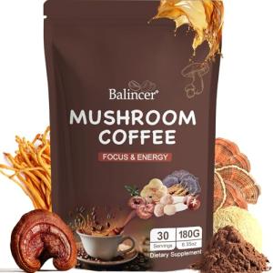 Mushroom Coffee with Lion's Mane & Cordyceps