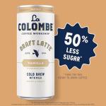 La Colombe Vanilla Draft Latte, 11 fl oz Cans