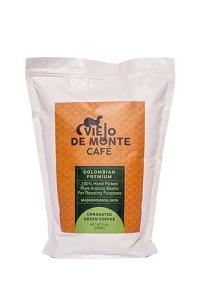 VIEJO DE MONTE Unroasted Green Coffee Beans 5 lbs
