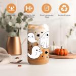 Spooky Halloween Tumbler Cup with Straw - 16 oz