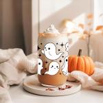Spooky Halloween Tumbler Cup with Straw - 16 oz