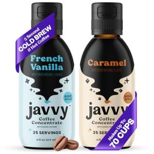 Cold Brew Coffee Concentrate Bundle - Vanilla & Caramel