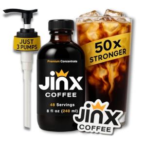 Jinx Coffee Concentrate – Ultra Strong Cold Brew 48 Servings