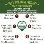 Organic Mushroom Coffee Pods with Superfood Mushrooms