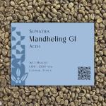 Sumatra Mandheling Green Coffee Beans - 3 Pounds
