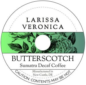 Butterscotch Decaf Coffee K-Cup Pods - 12 Count
