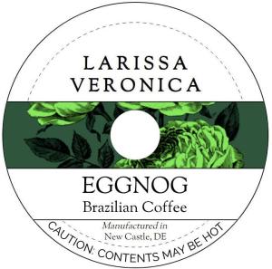 Eggnog Brazilian Coffee K-Cup Pods - 3 Pack