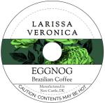 Eggnog Brazilian Coffee K-Cup Pods - 3 Pack