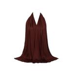 Jonglory Slip-on Modal Jersey Hijab Wrap - Coffee