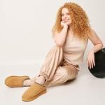 BEARPAW Women's Tabitha Coffee Slipper, Size 8