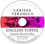 English Toffee Sumatra Decaf K-Cup Pods