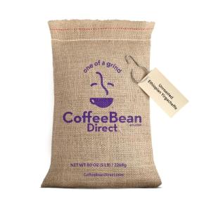 Ethiopian Yirgacheffe Unroasted Coffee Beans, 5 Pounds