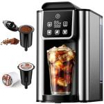 KIDISLE Single Serve Hot & Iced Coffee Maker
