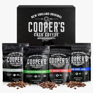 Bourbon Barrel Aged Coffee Gift Box Set