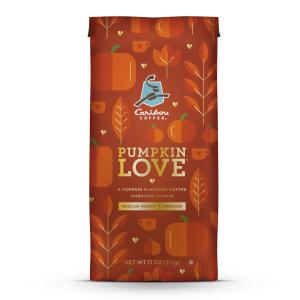 3 Pack of Caribou Pumpkin Love Medium Roast Coffee
