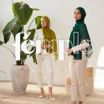 Modest Instant Chiffon Hijab in Coffee Brown