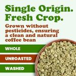 Organic Honduran Arabica Green Coffee Beans - 12oz