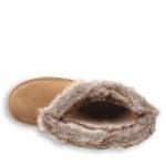BEARPAW Women's Emery Iced Coffee Suede Boot