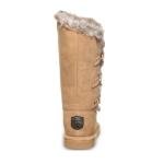 BEARPAW Women's Emery Iced Coffee Suede Boot