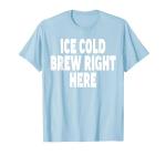 Ice Cold Brew Beer Vendor T-Shirt