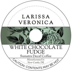 White Chocolate Fudge Decaf Coffee K-Cup Pods