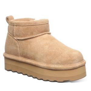 BEARPAW Youth Iced Coffee Shorty Boots Size 3