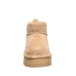 BEARPAW Youth Iced Coffee Shorty Boots Size 3