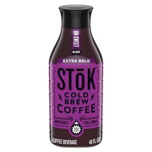 SToK Extra Bold Unsweetened Cold Brew Coffee 48 Oz