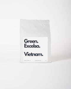 Vietnam Excelsa Green Coffee Beans, Unroasted, 1 lb
