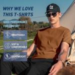 Men's Casual Coffee-Themed Short Sleeve T-Shirt