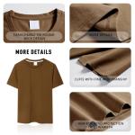 Men's Casual Coffee-Themed Short Sleeve T-Shirt