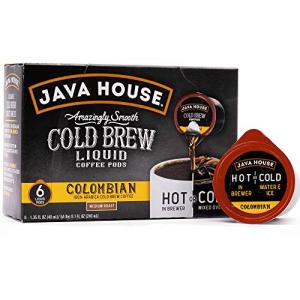 Java House Cold Brew Coffee Pods – 100% Arabica