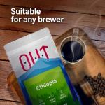 Ethiopian Light Roast Organic Whole Bean Coffee, 12 oz