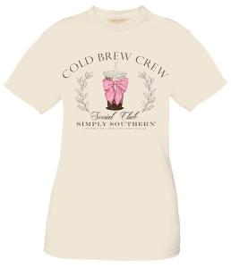 Simply Southern Cold Brew Crew Tee for Women