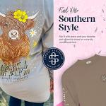 Simply Southern Cold Brew Crew Tee for Women